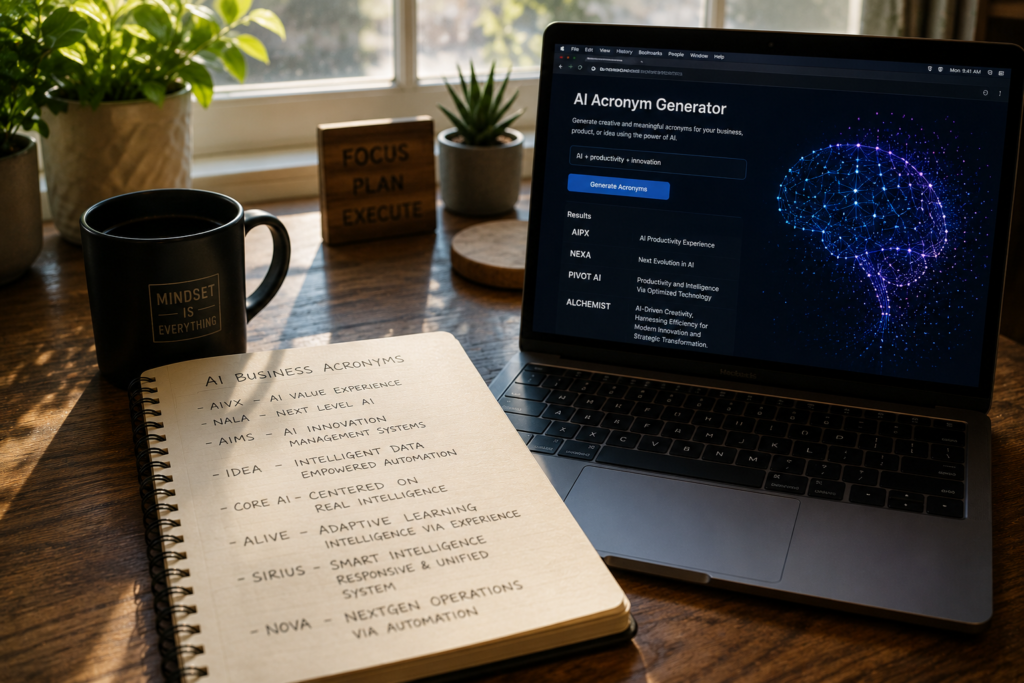 AI Acronym Generator: The Easy Way to Create Smart Acronyms